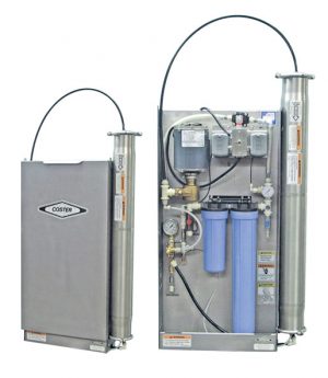 Coster Engineering EWM model with reverse osmosis for water purification