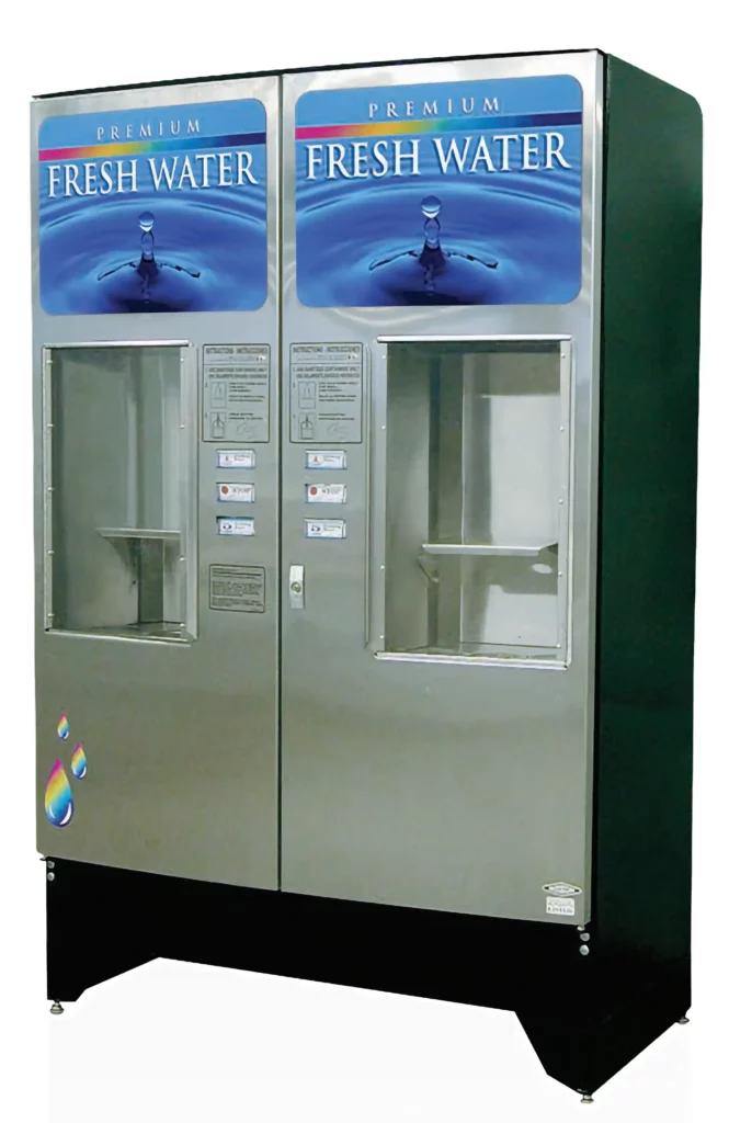 Commercial Dual Dispense Vending Machine with Reverse Osmosis