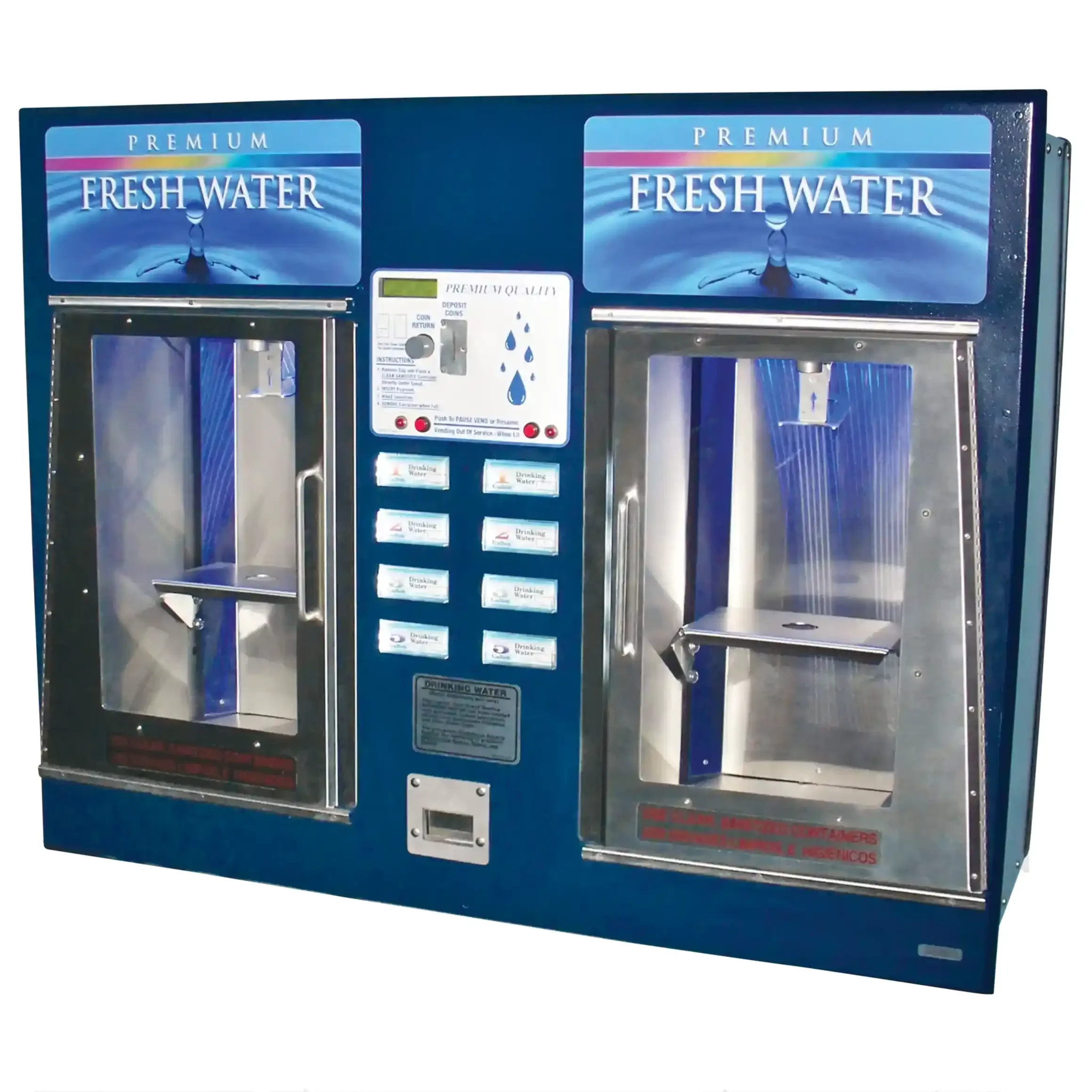 dual super market and commercial water Dispensers