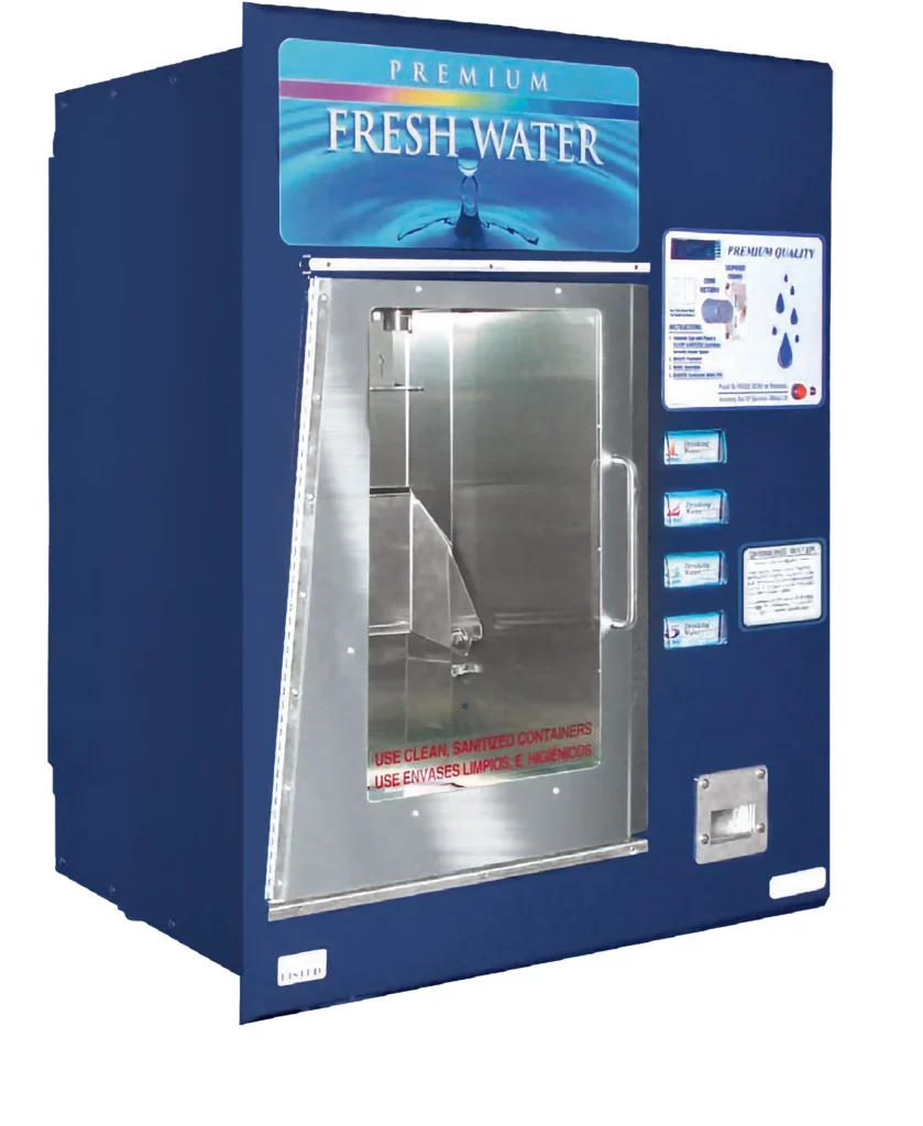 Window Water Vending Machine Unit With Reverse Osmosis